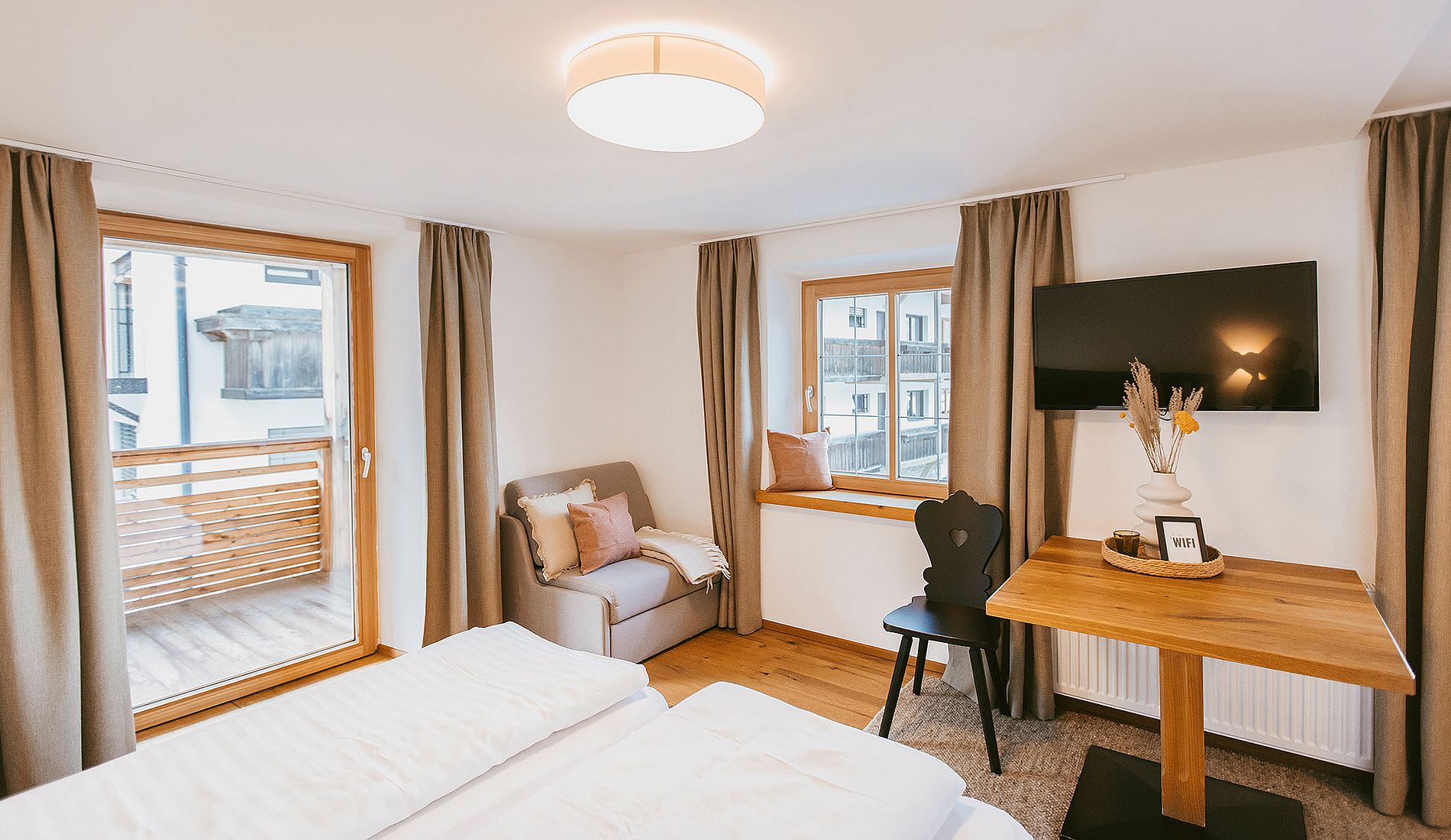 Zimmerdetails Doppelzimmer Premium Garten