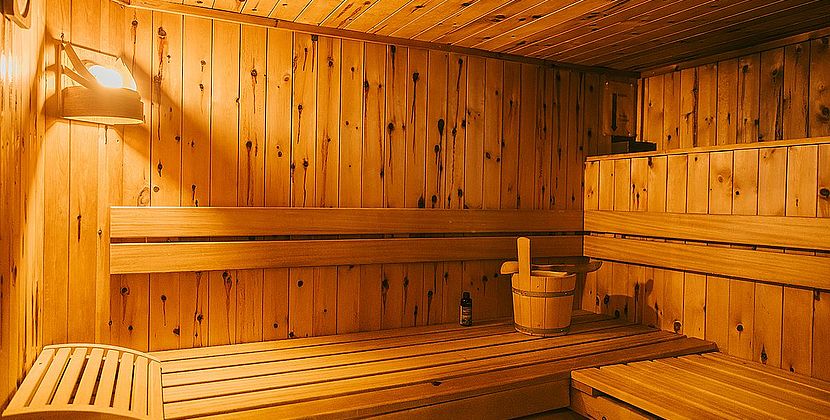 Sauna area