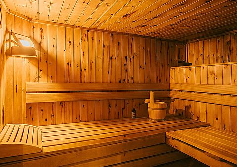 Sauna area