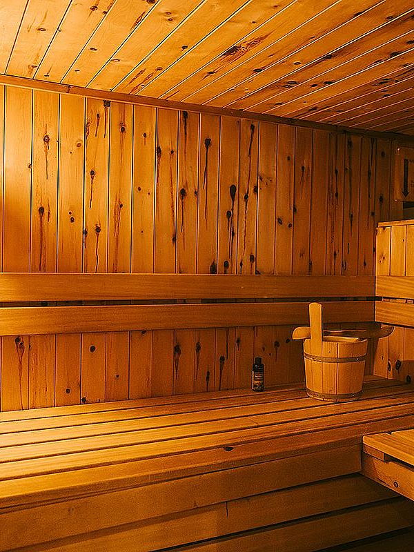 Sauna area